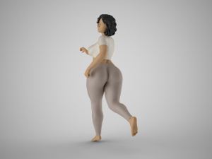 Relaxed Runner 3D Print Model