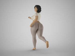 Relaxed Runner 3D Print Model