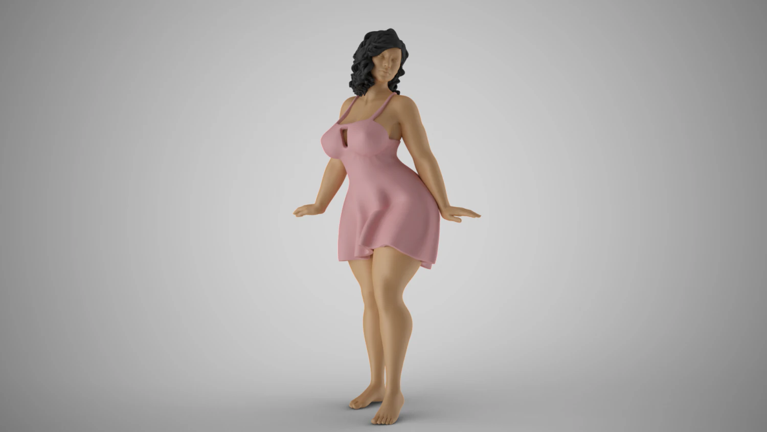 Politeness 3D Print Model .c4d .max .obj .3ds .fbx .stl .blend 