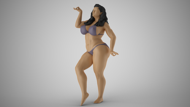 Heavy Dancer Modelo de Impressão 3D .c4d .max .obj .3ds .fbx .stl .blend 