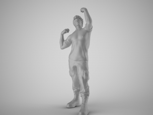 Strong Man 3D Print Model