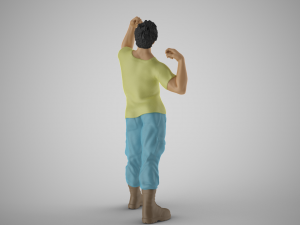 Strong Man 3D Print Model
