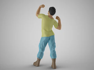 Strong Man 3D Print Model