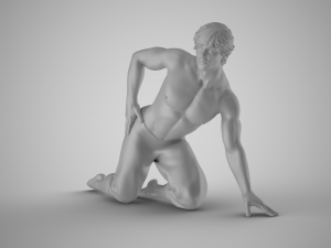 Male Beauty Modèles 3D en vedette