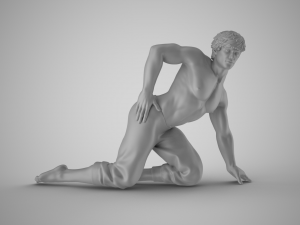 Male Beauty Modèles 3D en vedette