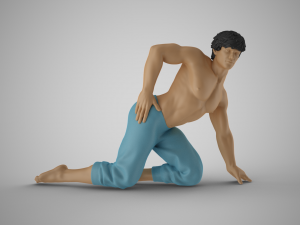 Male Beauty Modèles 3D en vedette