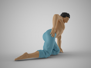 Male Beauty Modèles 3D en vedette
