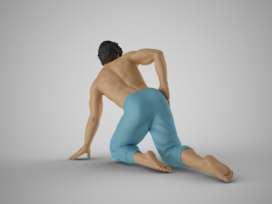 Male Beauty Modèles 3D en vedette