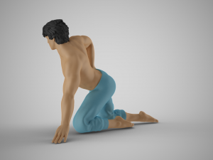 Male Beauty Modèles 3D en vedette