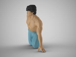 Male Beauty Modèles 3D en vedette