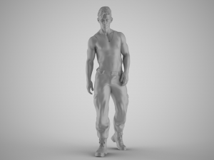 Punk Young Man Modelo de impresión 3D