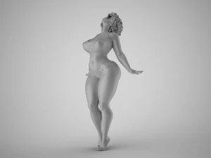 Cool Bum 3D Print Model
