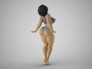 Cool Bum 3D Print Model