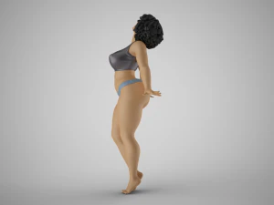 Cool Bum 3D Print Model