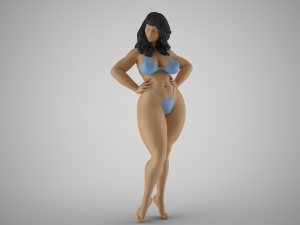 Robust Woman 3D 프린트 모델