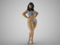 Robust Woman 3D Принт Модель