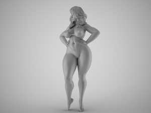 Robust Woman Model Cetak 3D