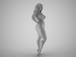 Robust Woman Model Cetak 3D