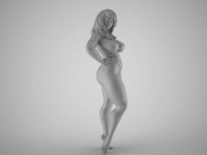 Robust Woman 3D Print Model