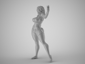 Enigmatic Woman Modèles 3D en vedette