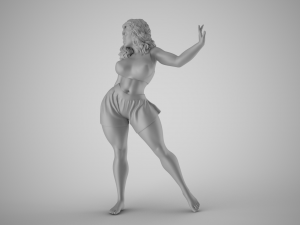 Enigmatic Woman Modèles 3D en vedette