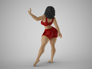 Enigmatic Woman Modèles 3D en vedette