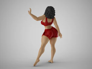 Enigmatic Woman 3D Print Model