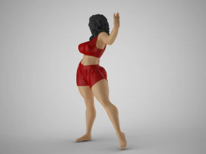 Enigmatic Woman 3D Print Model