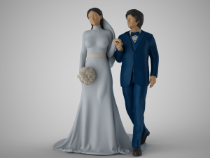 Wedding Day 3D 프린트 모델