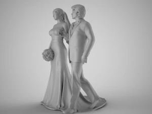Wedding Day 3D Print Model