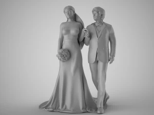 Wedding Day 3D Print Model