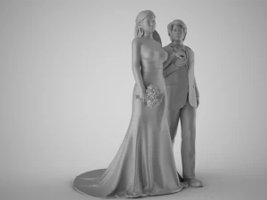 Wedding Day 3D Print Model