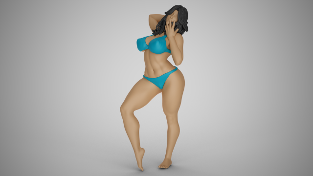Summer Fever 3D Print Model .c4d .max .obj .3ds .fbx .stl .blend 