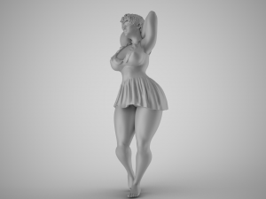 Girl Coming out of Depression Modelo de Impressão 3D