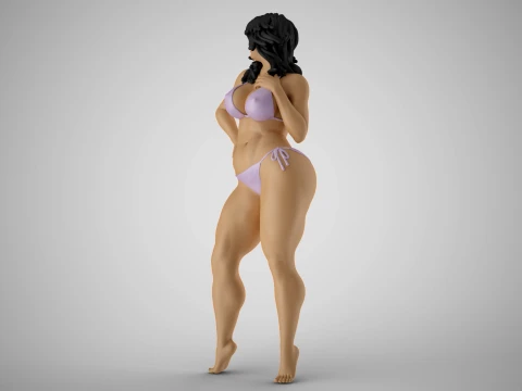 날씬함 2 3D 프린트 모델