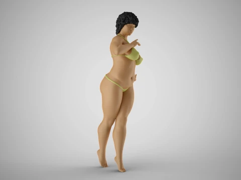 날씬함 3D 프린트 모델