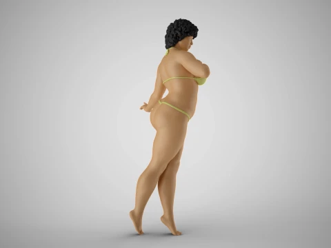날씬함 3D 프린트 모델