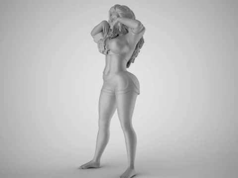 날씬함 3 3D 프린트 모델