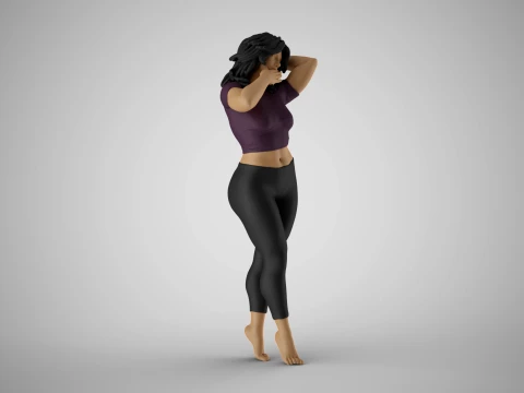 Admire Her Beauty 3D Print Model