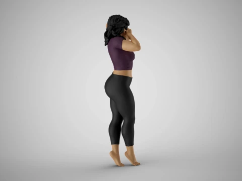 Admire Her Beauty 3D Print Model