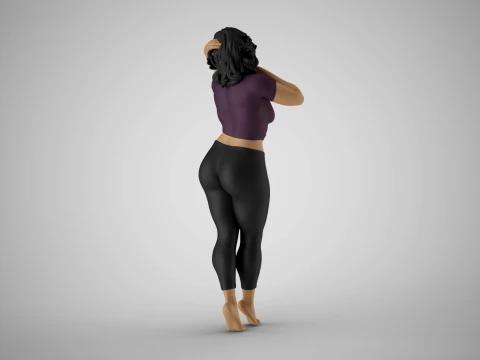Admire Her Beauty 3D Print Model