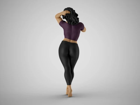 Admire Her Beauty 3D Print Model