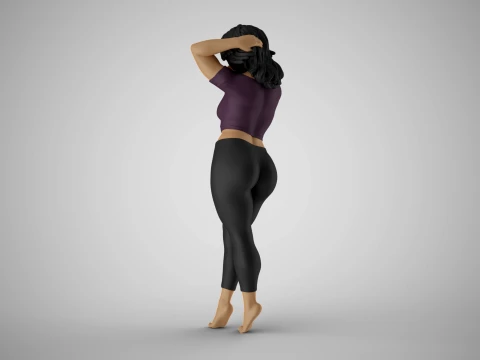 Admire Her Beauty 3D Print Model