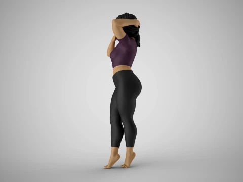 Admire Her Beauty 3D Print Model