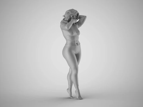 Admire Her Beauty 3D Print Model
