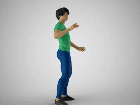 Man Chooses His Way 3D Print Model
