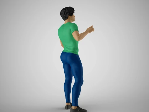 Man Chooses His Way 3D Print Model