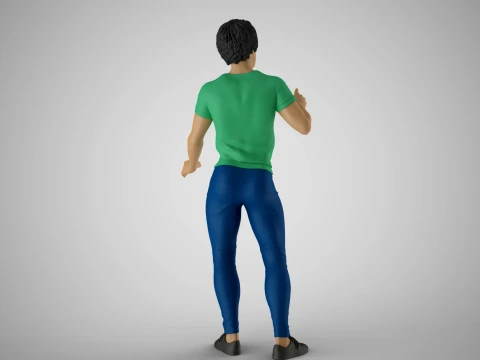 Man Chooses His Way 3D Print Model