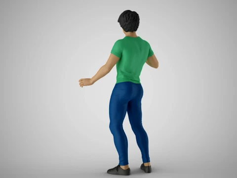 Man Chooses His Way 3D Print Model