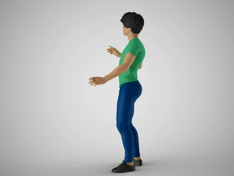 Man Chooses His Way 3D Print Model